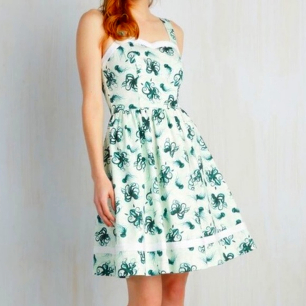 Modcloth Heck Yes Octopus Dress